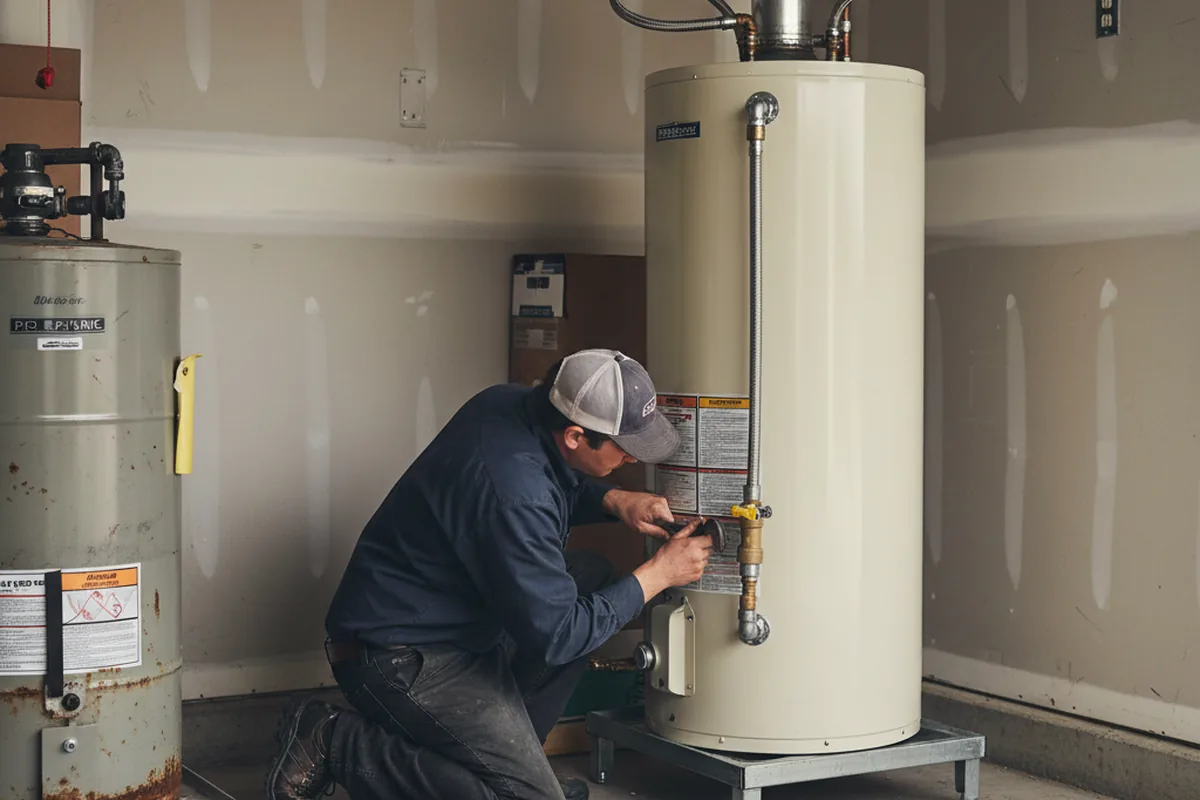 Water heater and shutoff valve replacement in Fresh Meadows
